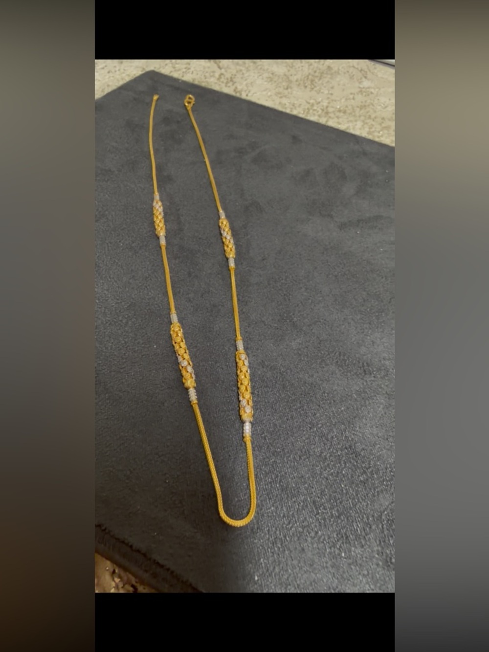 22k gold chain